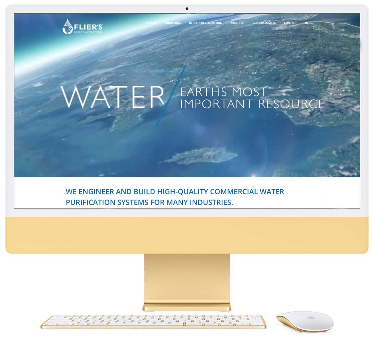 Fliers Quality Water Website